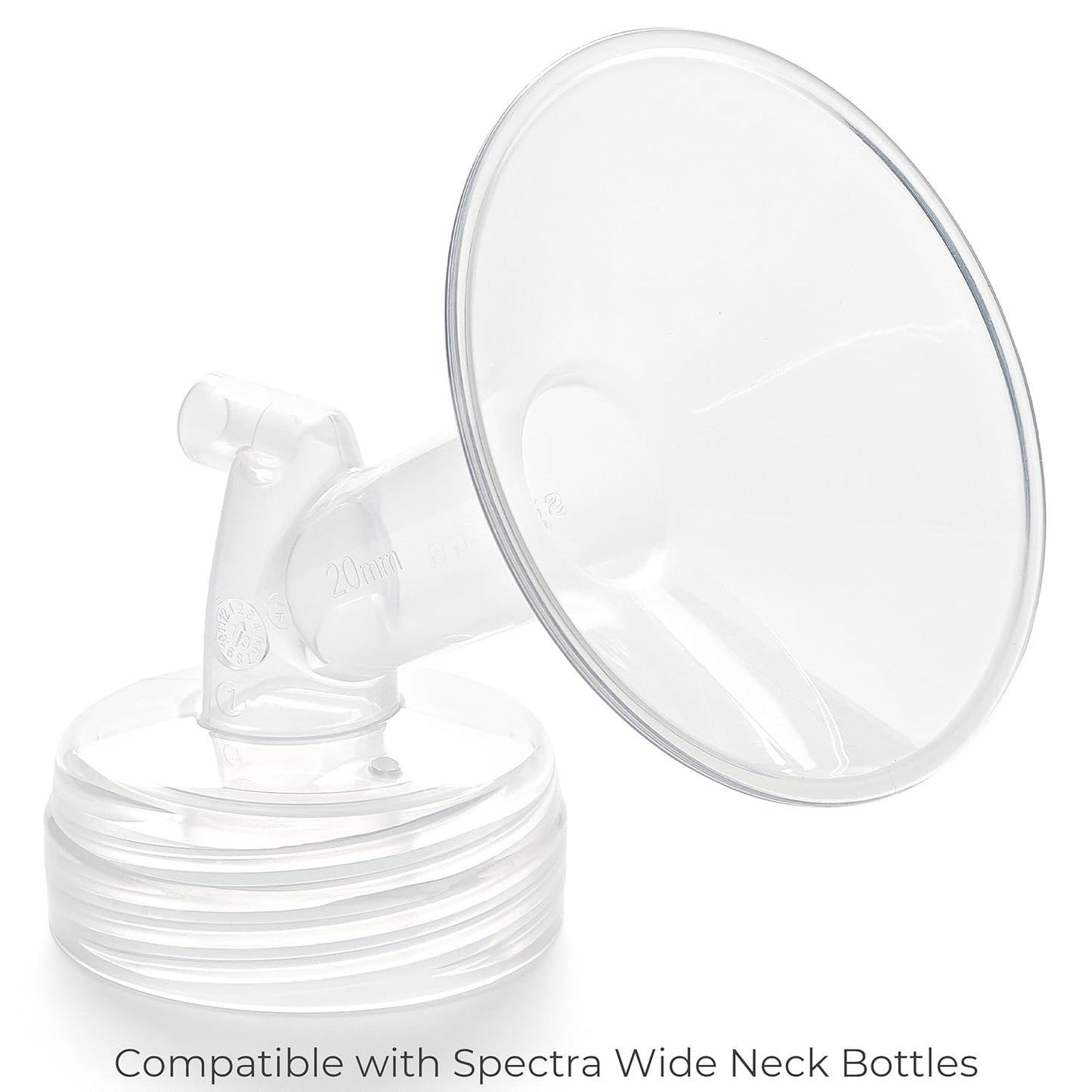 Spectra - Wide Breast Shield Set for Breast Milk Pumps