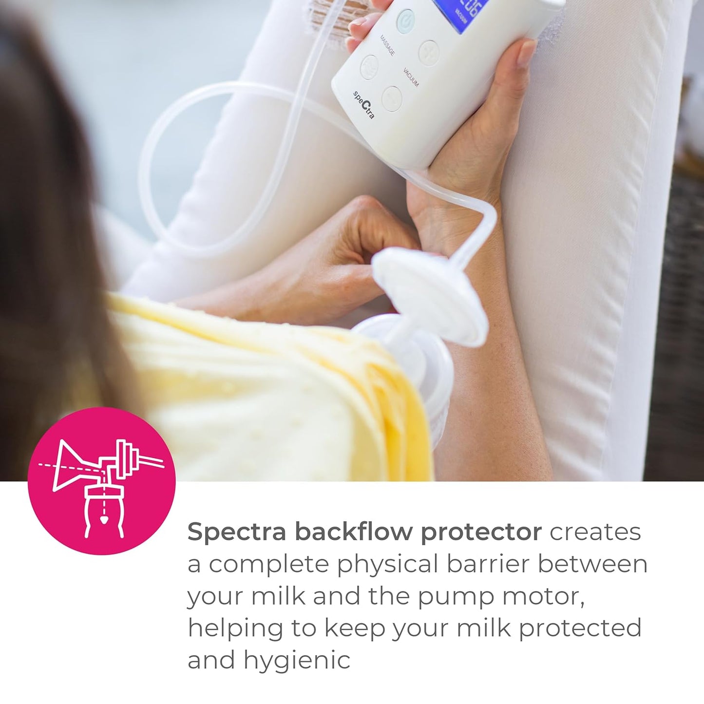 Spectra - Wide Breast Shield Set for Breast Milk Pumps