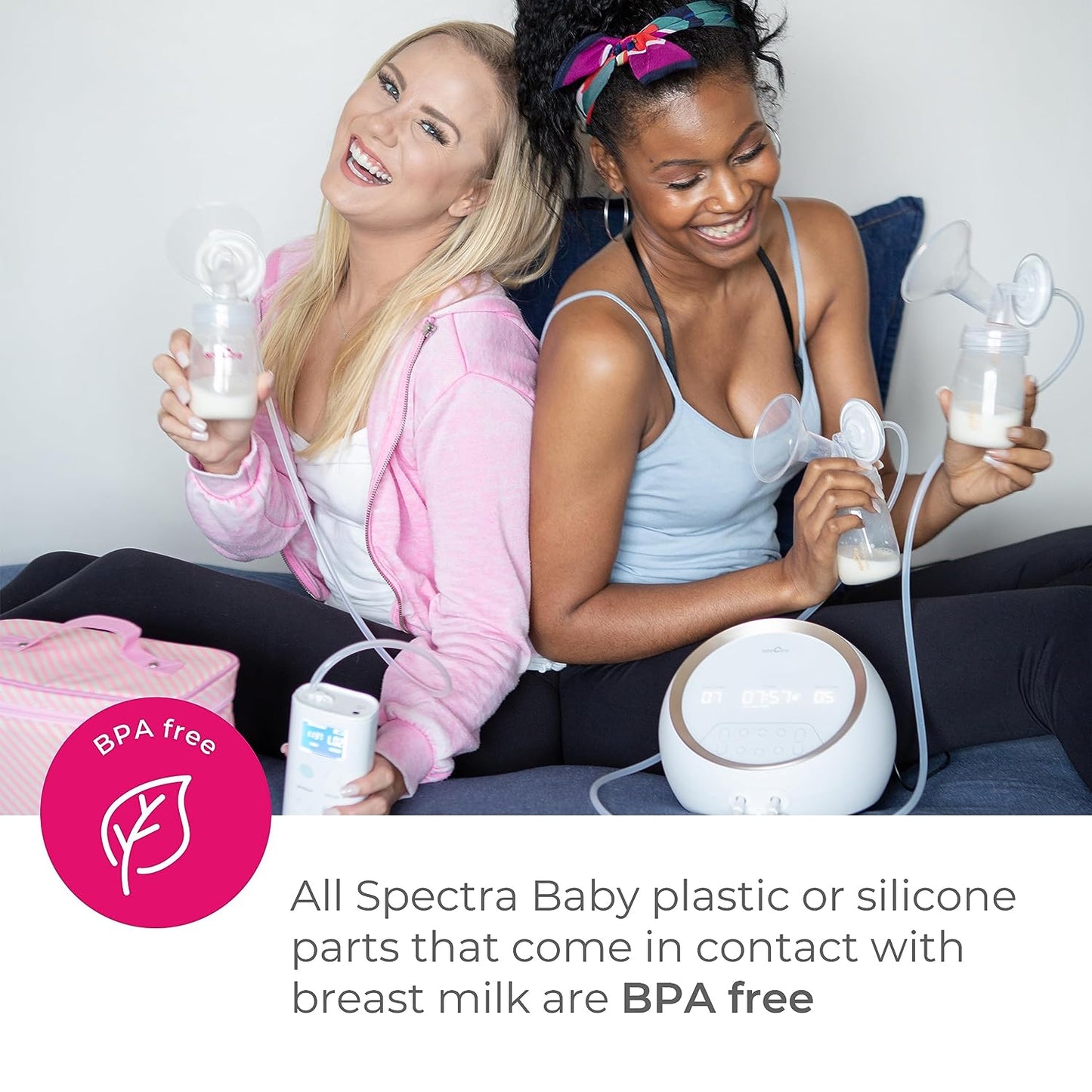 Spectra - Duckbill Valve Replacement for Breast Milk Pump (Pack of 2) - Fits Small, Medium, Large, or X-Large Breast Shields and Flanges